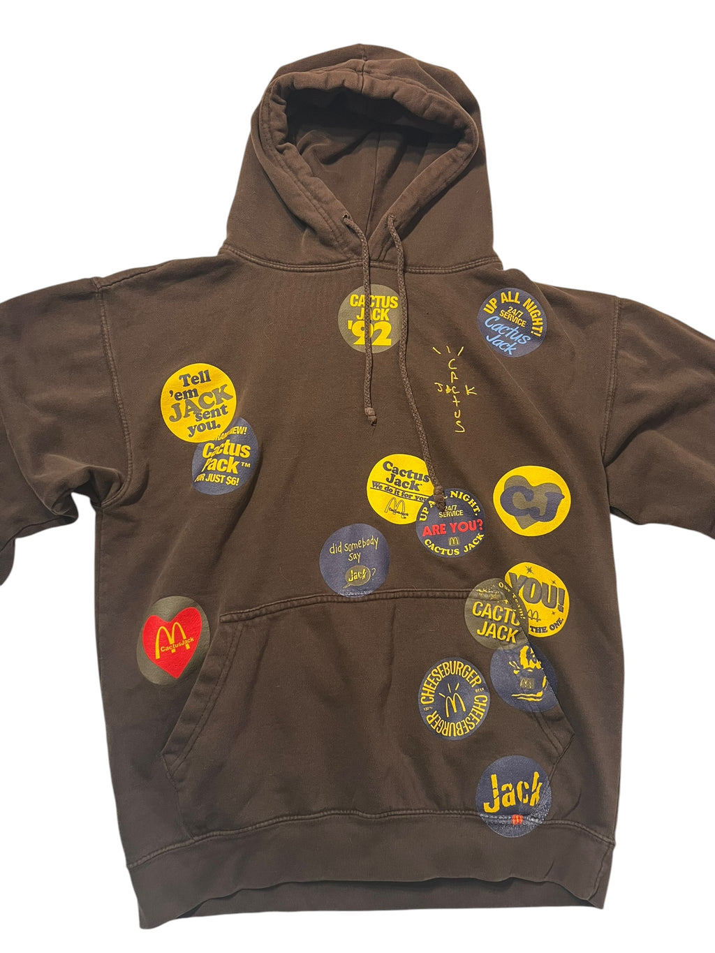 Cactus Jack x Mcdonalds Sticker Bomb Hoodie