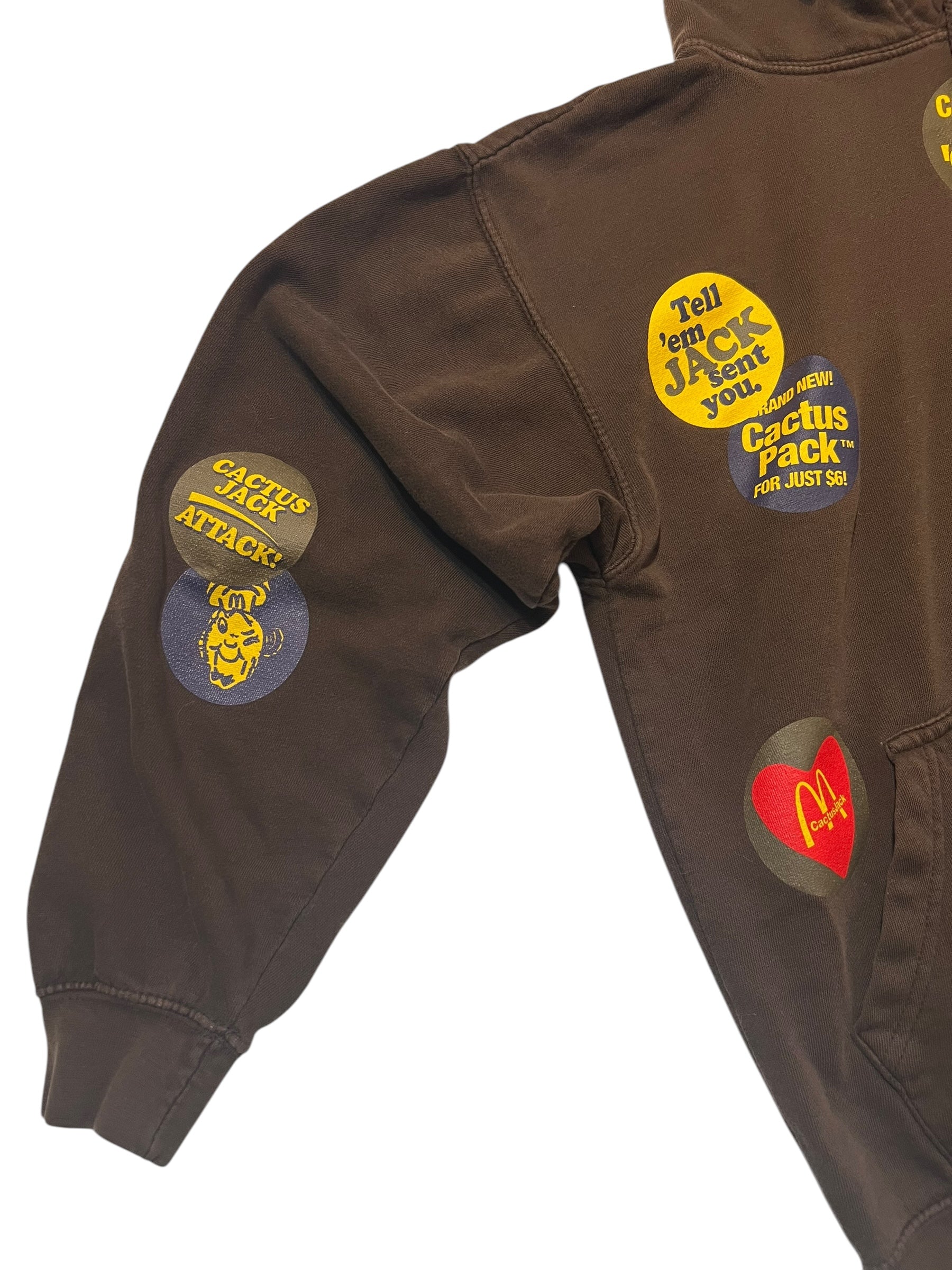 Cactus Jack x Mcdonalds Sticker Bomb Hoodie