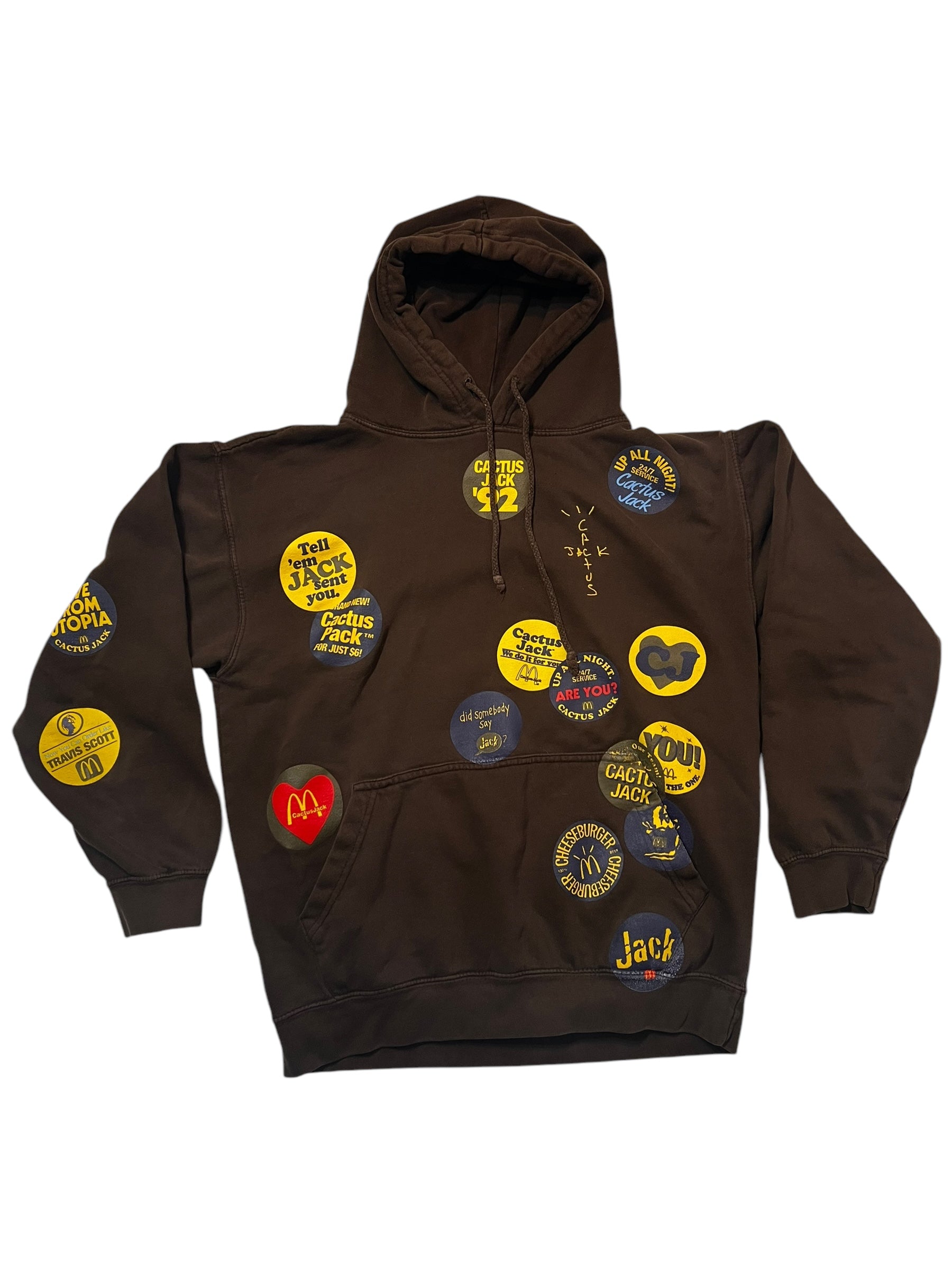 Cactus Jack x Mcdonalds Sticker Bomb Hoodie